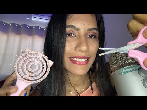 ASMR CORTANDO SEU CABELO ✂️