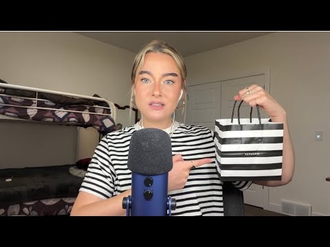 ASMR ✨ I'm dressed like a Sephora Bag, also this is a haul