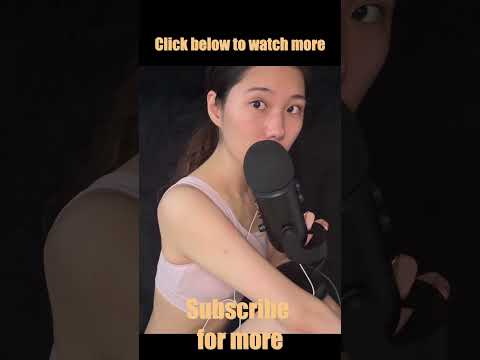 ASMR Tongue Clicking | Natural & Clean Beauty | Click Below #shorts