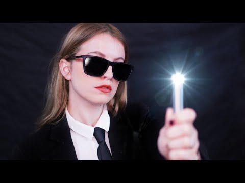 ASMR Job Interview For Men In Black MIB