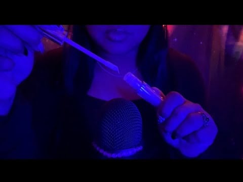 ASMR Lip gloss popping/pumping (No Talking)