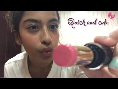 Doing a cute makeup look on you (asmr)