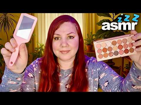 ASMR Beauty Salon Makeover ✂️ Hair Styling & Soft Makeup Application