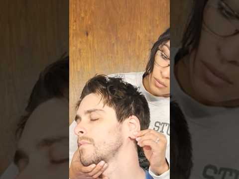 ASMR Ear & Temple Massage for Stress Relief