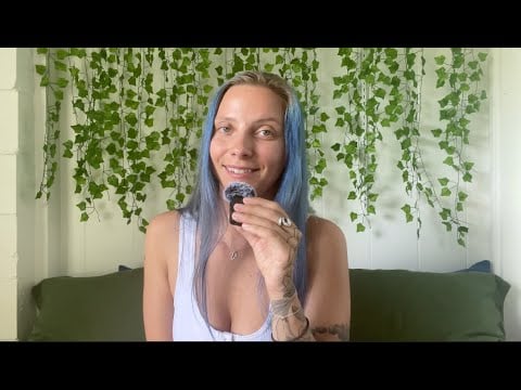 ASMR guided body scan meditation ( color 🩷 visualization )