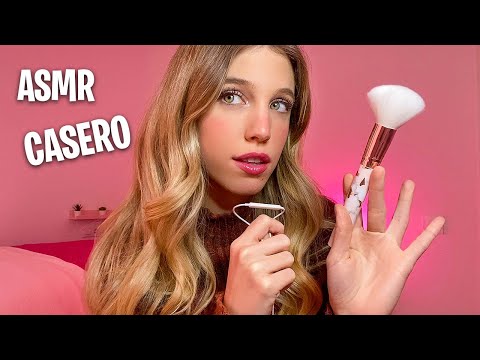 ASMR CASERO PARA DORMIR RÁPIDO Y BIEN 💆🏼‍♀️ Mouth Sounds y Tapping