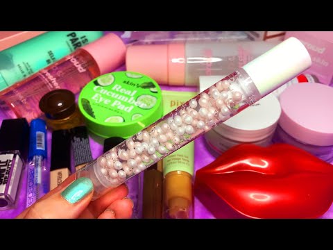 ASMR Makeup and Skincare Haul (Whispered)