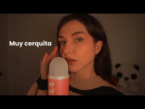 ASMR Susurros muy cerquita 🤍 Para dormir y descansar | Lonixy ASMR