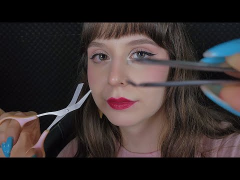 ASMR | Oi, posso fazer sua sobrancelha de forma rápida?