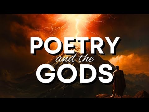 ⚡Poetry and the Gods | 31 Nights of Lovecraft (Night 8) | ASMR + Rain on a Tin Roof