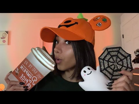 ASMR| 🎃 October Tingles 🎃 (Halloween + Fall themed trigger assortment) 🍂