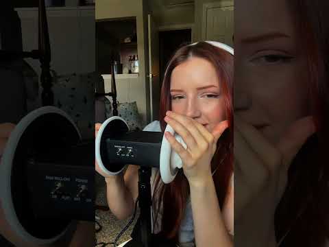 ASMR Mouth Sounds, Unintelligible Whispers, and Massaging Deep In Your Ears 👂👄