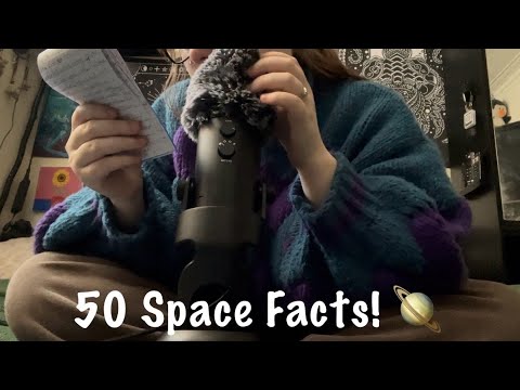 ASMR || 50 Facts About Space! 🪐☄️🚀