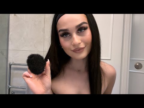 ASMR | Doing my makeup routine on you 💕