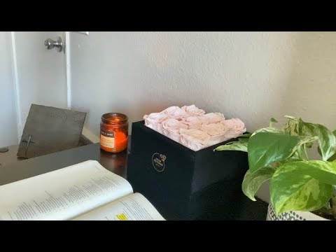 Christian ASMR Bible Reading Psalms | Rose Forever 🌹