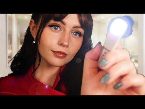 ASMR -  Dermatologist Clears Your Skin - Light Treatment