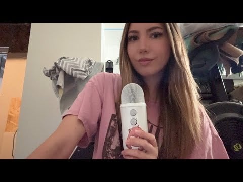 ASMR Close Up Whisper Ramble (on the floor)