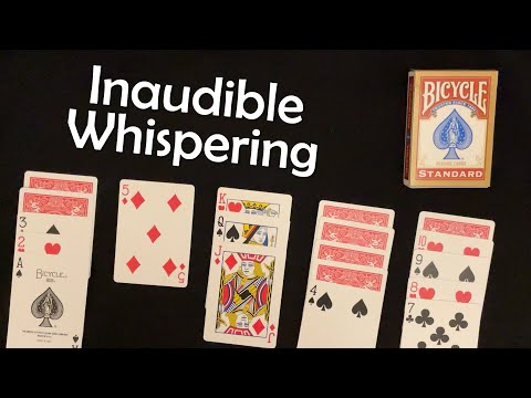 [ASMR] Inaudible Solitaire