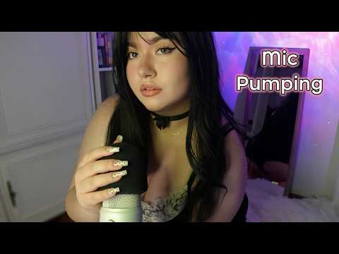 ASMR Fast MIC PUMPING, FLOOFY HEAD MASSAGE