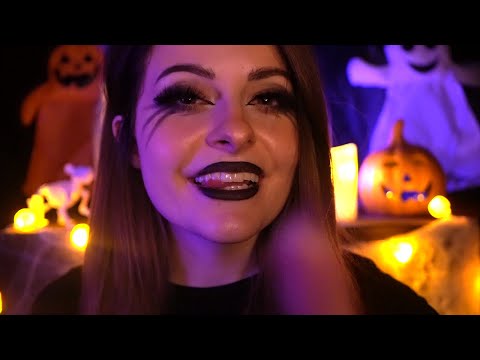 ASMR | Je te déguise pour la soirée d'halloween 💀🍬