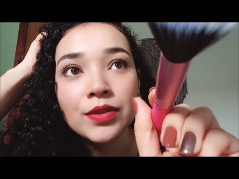 ASMR | CONSOLANDO VOCÊ :) | ATENÇÃO PESSOAL, PINCEL NA TELA