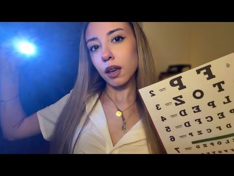 ASMR Roleplay Optometrista | Revisión Completa de la Vista 👀