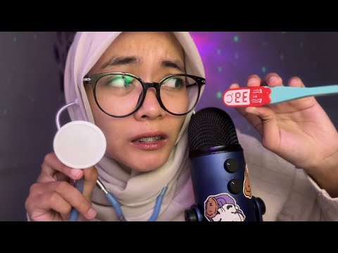 ASMR Roleplay Nurse 🩺— Kaka Jagain Adek Yang Lagi Sakit 🤒💉💊