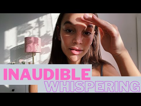 ASMR pure inaudible whispering 💗
