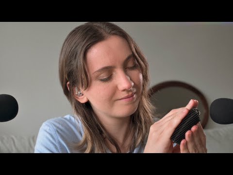 ASMR - Mic Test ✨ [ Up close ear to ear ]