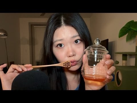 ASMR | honey spoon 🍯🥄 