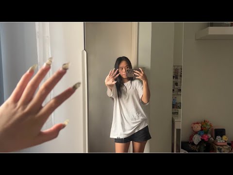 ASMR lofi fast tapping and scratching around my house!