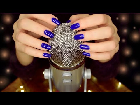 ASMR Mic Scratching No Talking | Fluffy Microphone| Intense Scratching | Rain Sounds