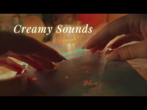 ASMR Creamy Texture Triggers 🧁 Silky & Satisfying Sounds🪽(with BGM)
