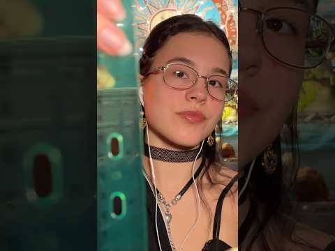 ASMR Girl measures your face✨