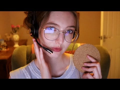 ASMR Cork Call Center Roleplay (Typing, Cork Tapping, Writing)