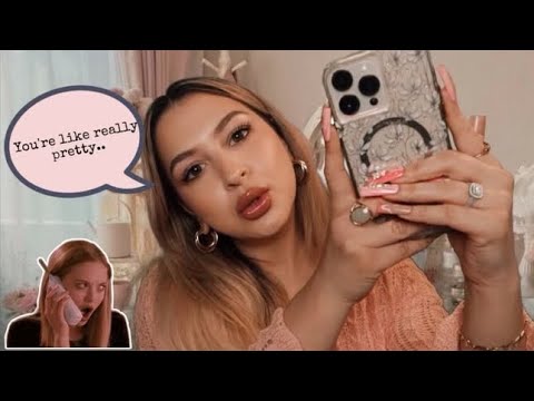 ASMR Karen Mean Girls does your makeup for a Hot Date! 💋🍒🤔