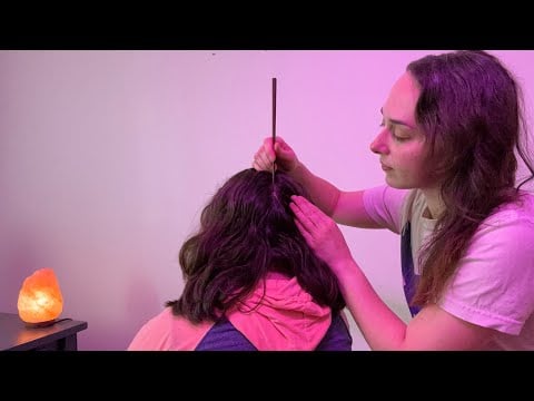 Tingly Scalp Inspection & Massage✨🧠✨ Sharp & Dull Test, Hair Pulling, Soft Spoken [Real Person ASMR]