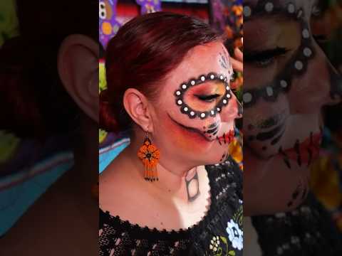 Artista del Maquillaje de Día de Muertos #murmullolatino #makeup #maquillaje