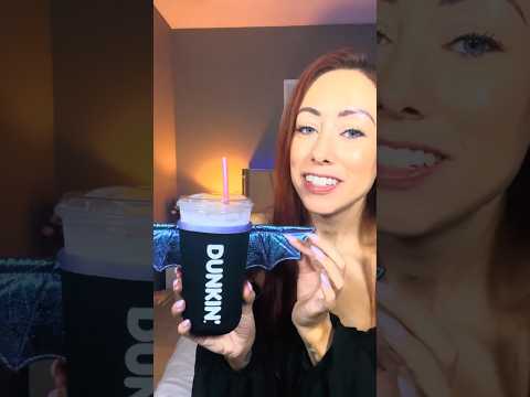 ASMR Spooky Season Things! 💀👻 #asmr #whisper #dunkindonuts #halloween
