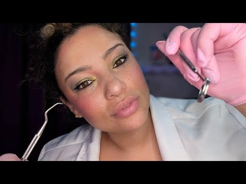 Soft-Spoken Dental ASMR | Teeth Cleaning & Gum Check (South African Accent)