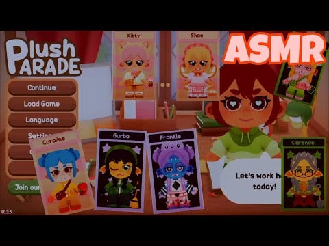 ASMR || Fall Asleep While I Make Dolls 🧸 (Plush Parade)
