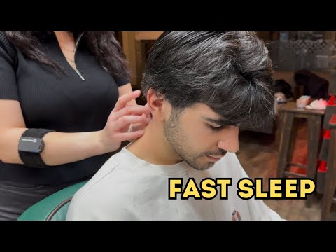 No Talking ASMR: Men's Barbershop Massage & Care