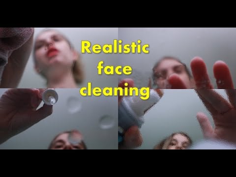 [ASMR] REALISTIC FACE CARE - Soin du visage rafraîchissant - mousse, spray
