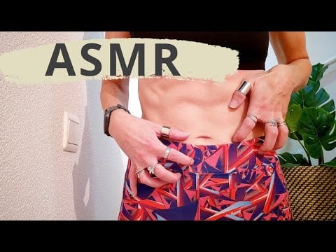 ASMR PURE FABRIC SCRATCHING | GYM CLOTHES & SPORTS LEGGINGS | NO TALKING | DEEP SLEEP 😴🧘‍♀️⚡
