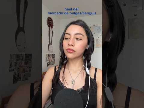 haul del Mercado de pulgas ASMR #asmr #haul #thrift