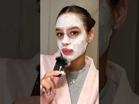 ASMR with new launched Collagen Milk Toning Wrapping Mask by MEDICUBE ✨ It’s a daytime version ☀️