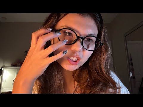 ASMR CHAOTIC TAPPING on glasses 🤓