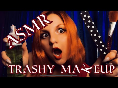 ASMR ТРЕШ ВИЗАЖИСТ 🤡 Делает тебе МАКИЯЖ 💄 Ролевая игра: АСМР в УЖАСНОМ Салоне