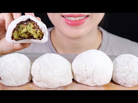 Dubai Chocolate Chapssaltteok • Sweet Rice Cake Korean Dessert • Cooking Mukbang ASMR