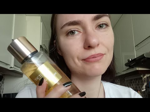 ASMR- Tingly perfume show and tell | describing,tapping 🌹